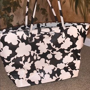 Black & White Kate Spade Tote Bag